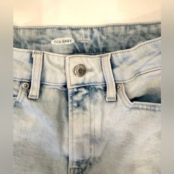 Old Navy Ladies O.G. Short High Rise Jean Shorts Light Blue Size 6 - Picture 5 of 5